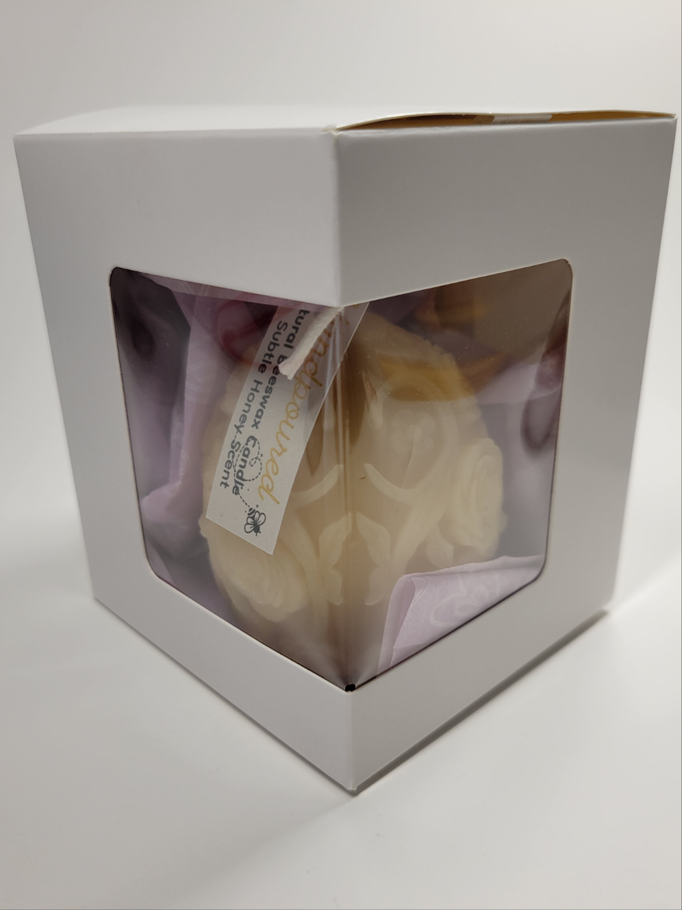 Rose Garden Beeswax Candle Gift Set
